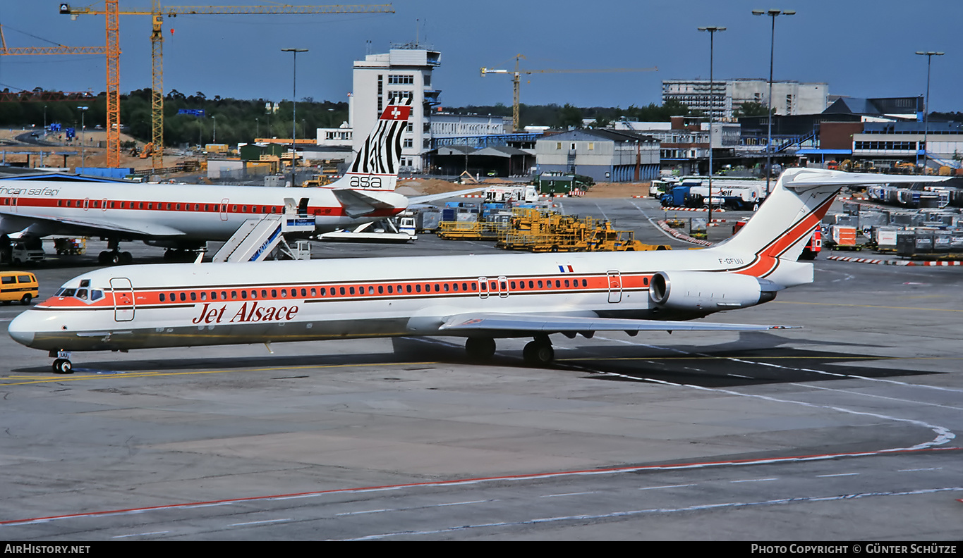 Aircraft Photo of F-GFUU | McDonnell Douglas MD-83 (DC-9-83) | Jet Alsace | AirHistory.net #192952