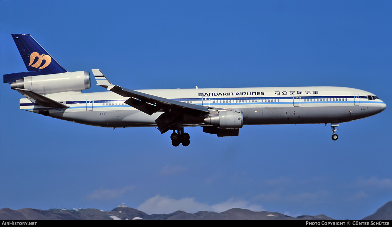 Aircraft Photo of B-150 | McDonnell Douglas MD-11 | Mandarin Airlines | AirHistory.net #192954