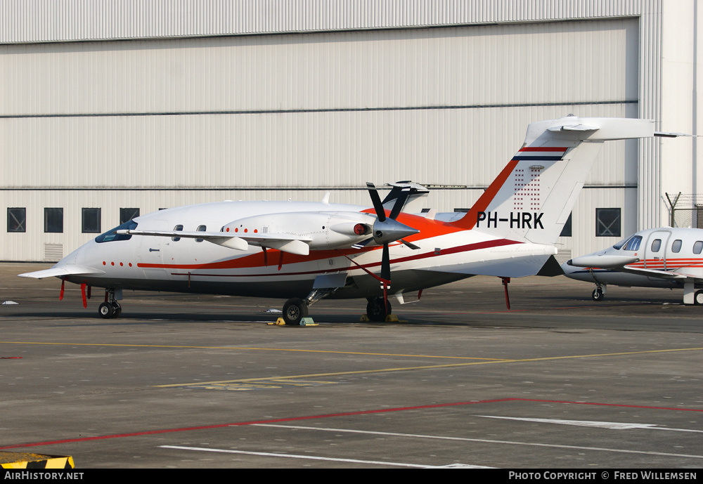 Aircraft Photo of PH-HRK | Piaggio P-180 Avanti II | Van Herk Groep | AirHistory.net #192976