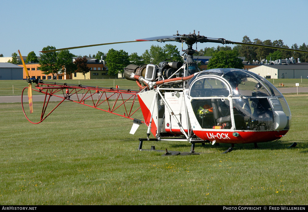 Aircraft Photo of LN-OCK | Sud SE-3130 Alouette II | AirHistory.net #192990