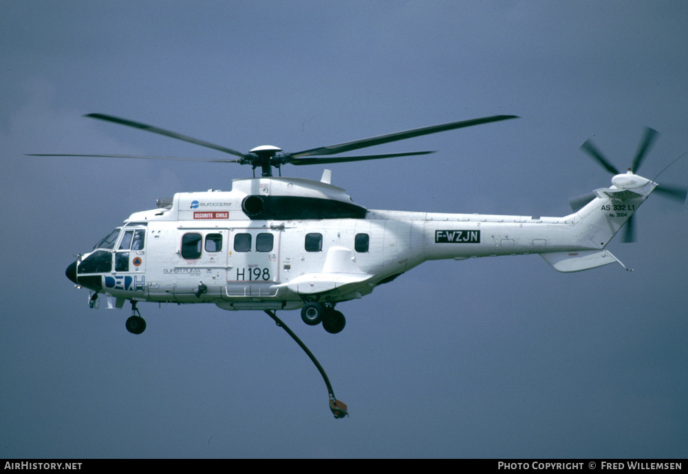 Aircraft Photo of F-WZJN | Aerospatiale AS-332L1 Super Puma | Aerospatiale | AirHistory.net #192995