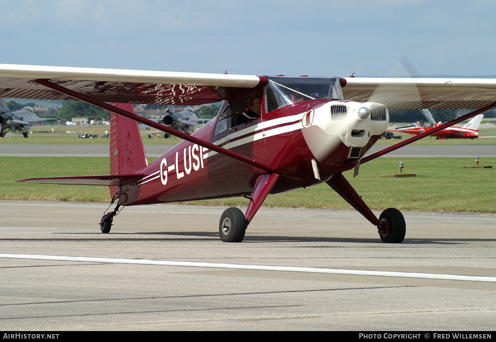 Aircraft Photo of G-LUSI | Luscombe 8F Silvaire | AirHistory.net #192997