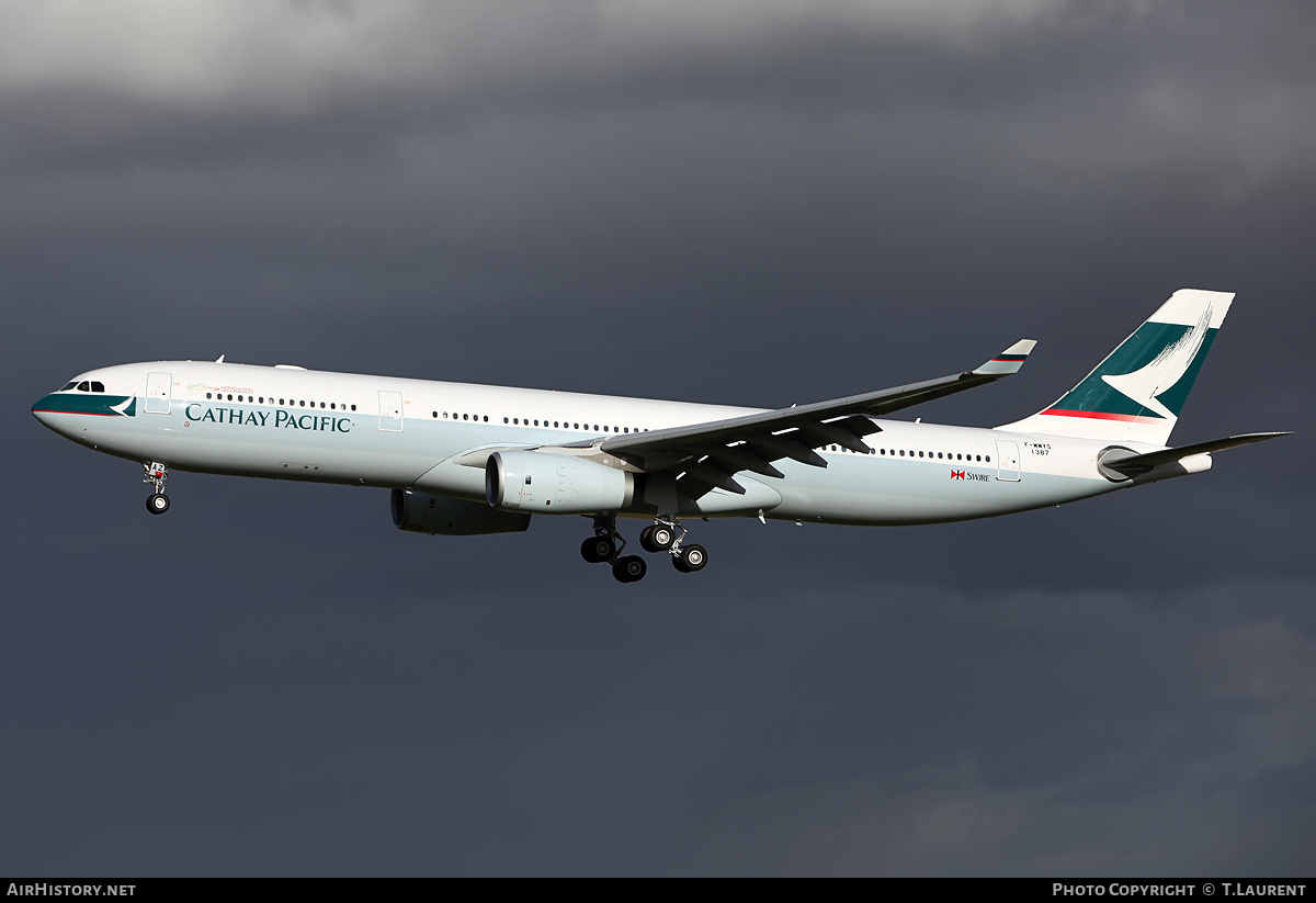 Aircraft Photo of F-WWYS | Airbus A330-343 | Cathay Pacific Airways | AirHistory.net #193007