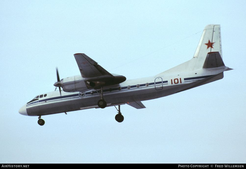 Aircraft Photo of 101 red | Antonov An-24B | Russia - Air Force | AirHistory.net #193010