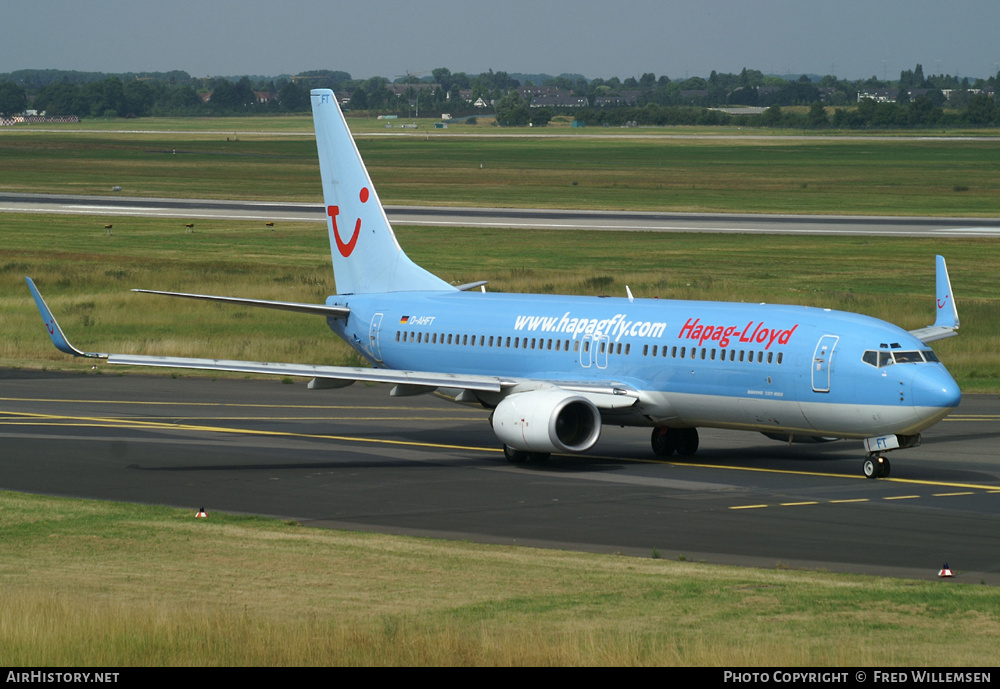 Aircraft Photo of D-AHFT | Boeing 737-8K5 | Hapag-Lloyd | AirHistory.net #193015