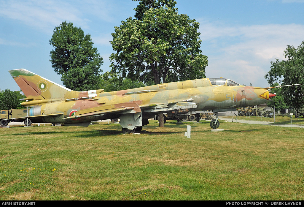 Aircraft Photo of 511 | Sukhoi Su-22M4 | Bulgaria - Air Force | AirHistory.net #193043