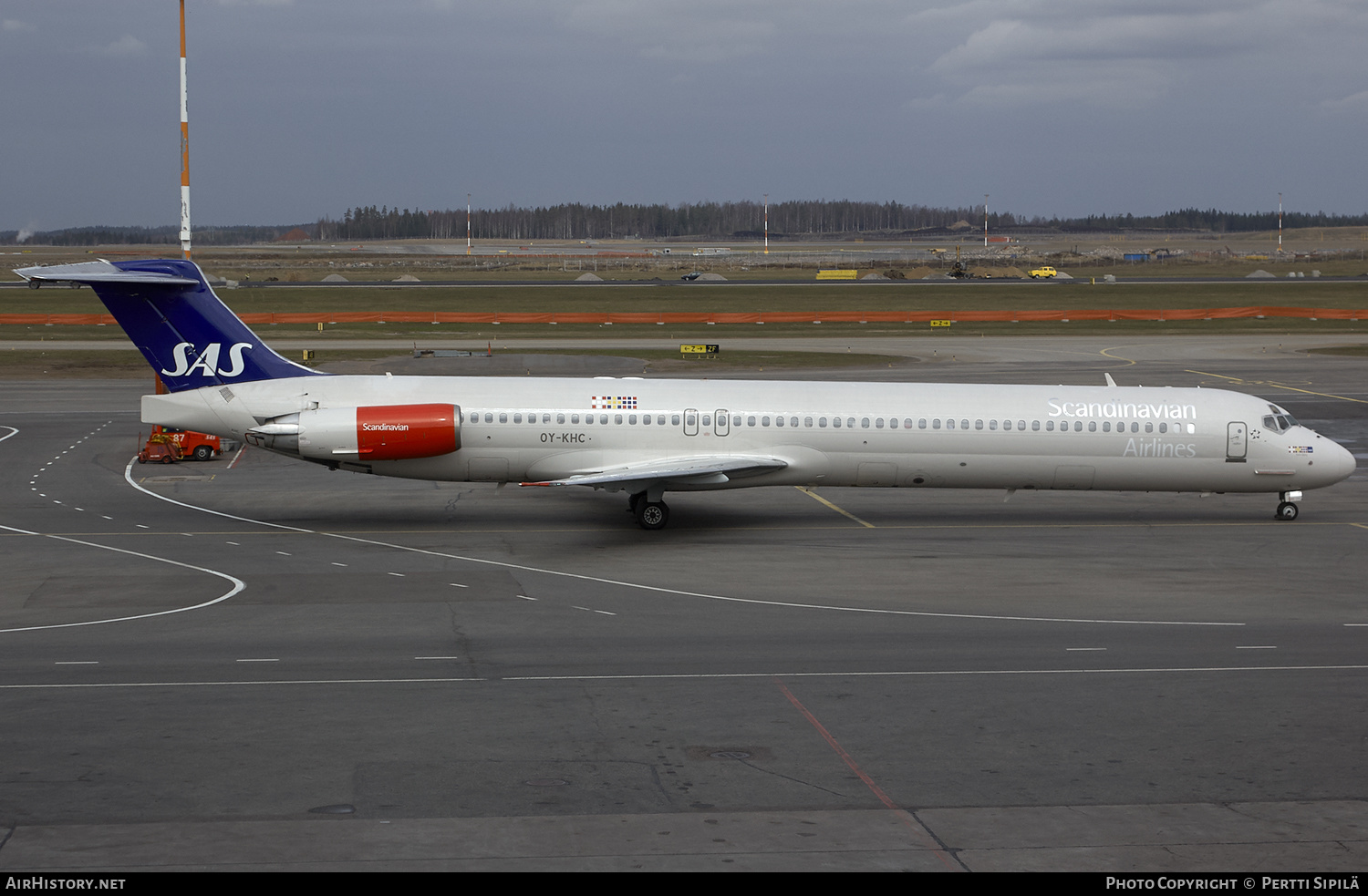 Aircraft Photo of OY-KHC | McDonnell Douglas MD-82 (DC-9-82) | Scandinavian Airlines - SAS | AirHistory.net #193065