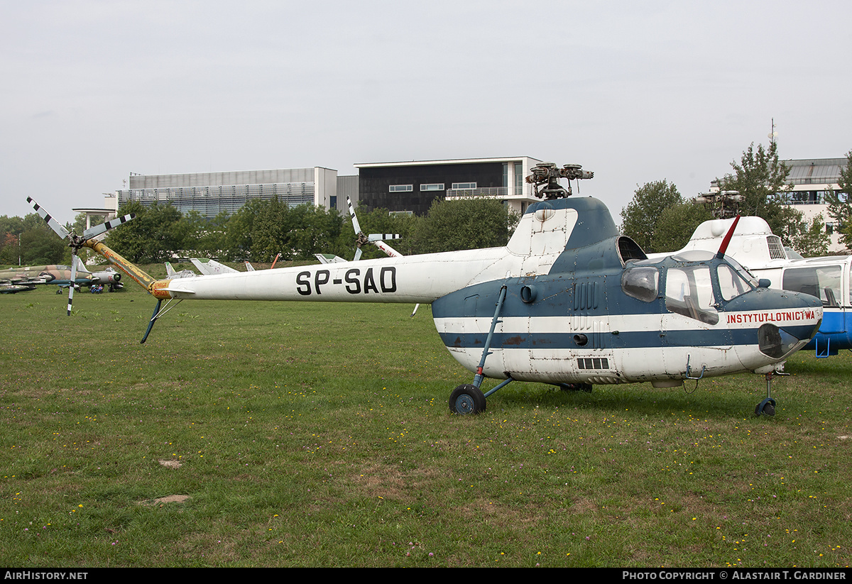 Aircraft Photo of SP-SAD | PZL-Swidnik SM-1 | Instytut Lotnictwa | AirHistory.net #193068