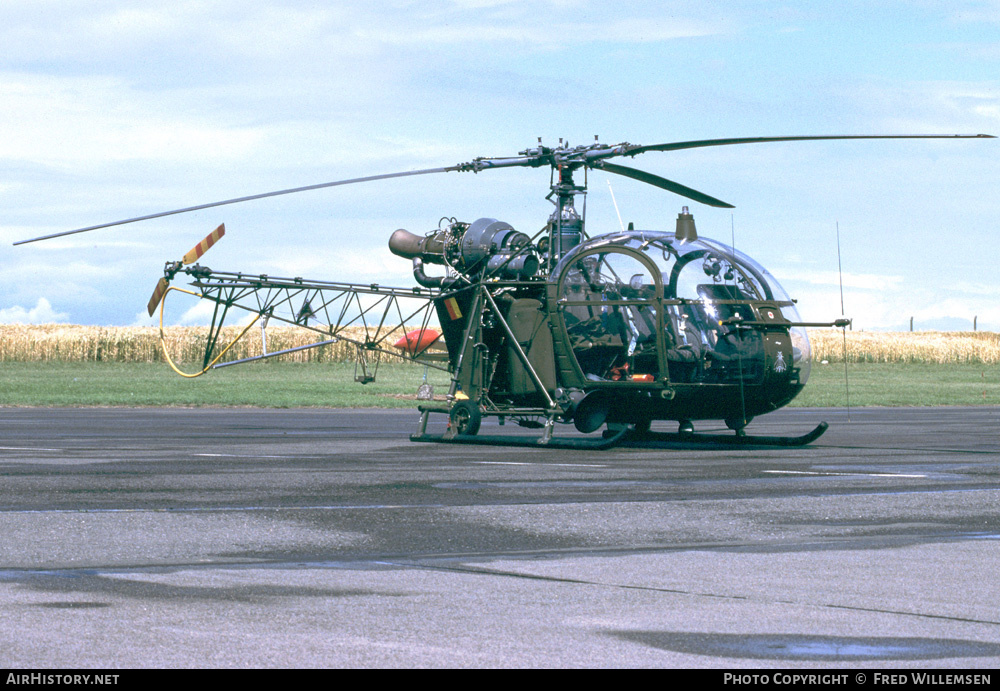 Aircraft Photo of A94 | Sud SA-318C Alouette II Astazou | Belgium - Gendarmerie/Rijkswacht | AirHistory.net #193080