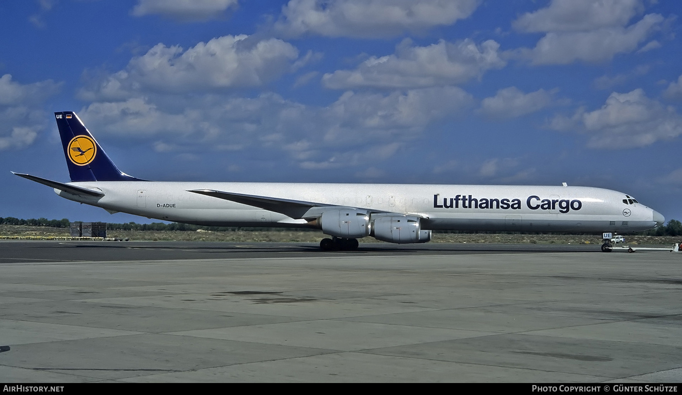 Aircraft Photo of D-ADUE | McDonnell Douglas DC-8-73(F) | Lufthansa Cargo | AirHistory.net #193081