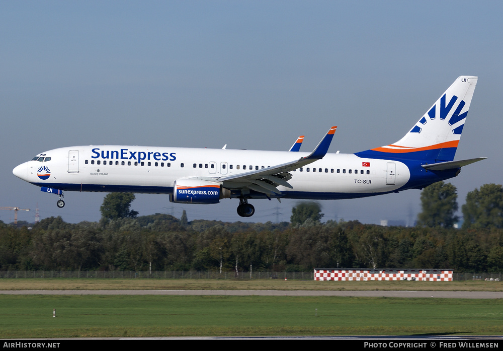 Aircraft Photo of TC-SUI | Boeing 737-8CX | SunExpress | AirHistory.net #193086