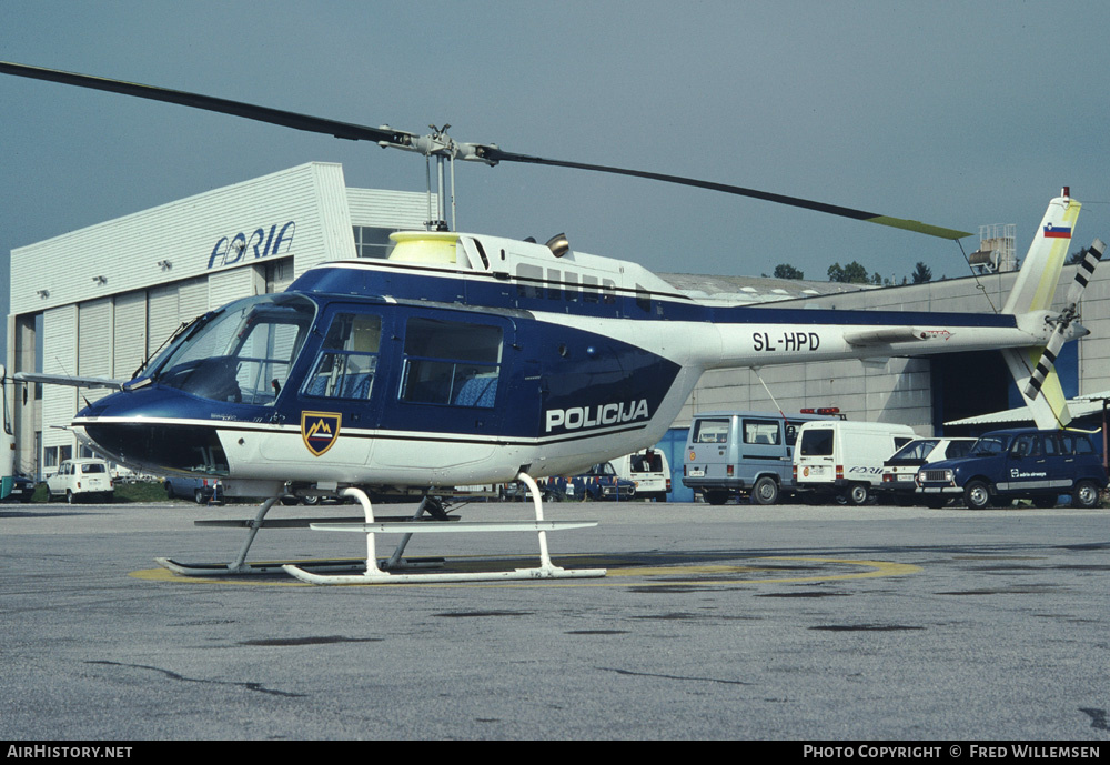 Aircraft Photo of SL-HPD | Bell AB-206B-3 JetRanger III | Policija | AirHistory.net #193089