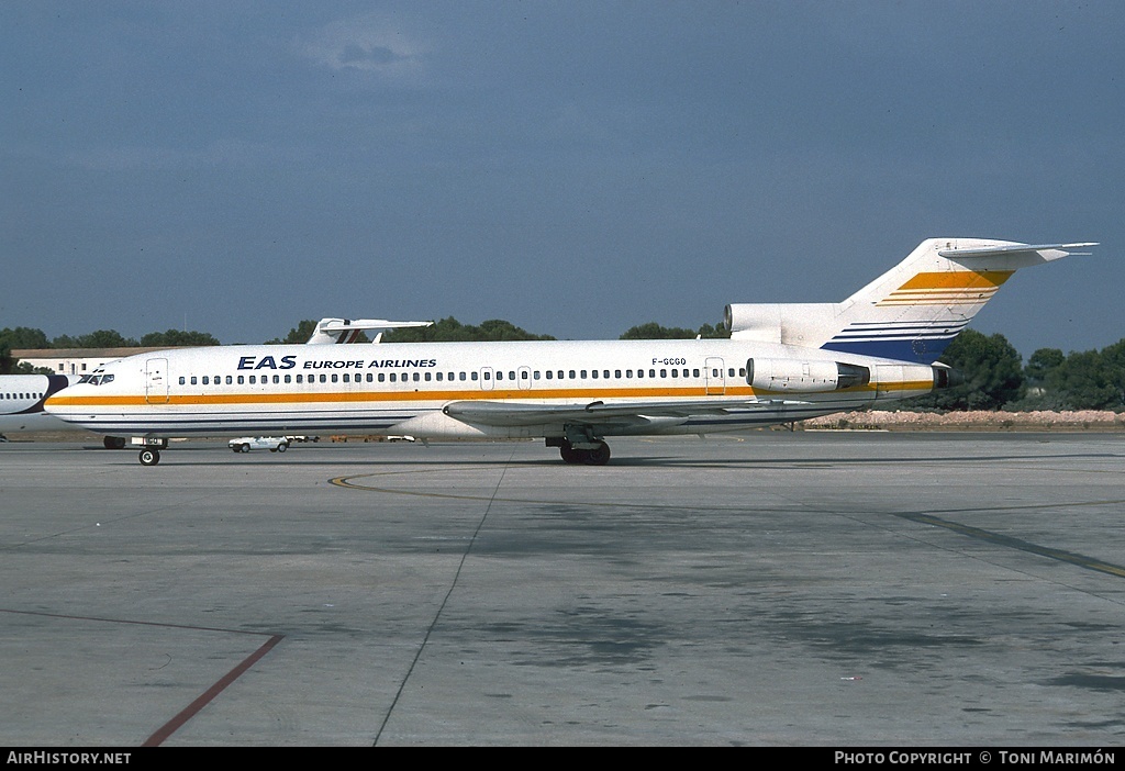 Aircraft Photo of F-GCGQ | Boeing 727-227/Adv | EAS Europe Airlines | AirHistory.net #193118