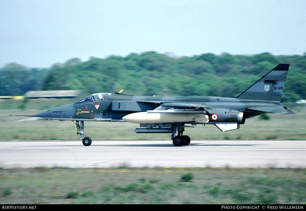 Aircraft Photo of A145 | Sepecat Jaguar A | France - Air Force | AirHistory.net #193119