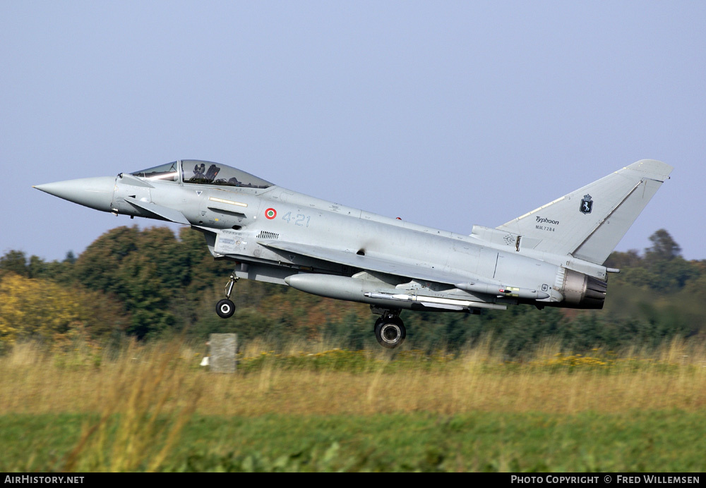 Aircraft Photo of MM7284 | Eurofighter EF-2000 Typhoon S | Italy - Air Force | AirHistory.net #193121