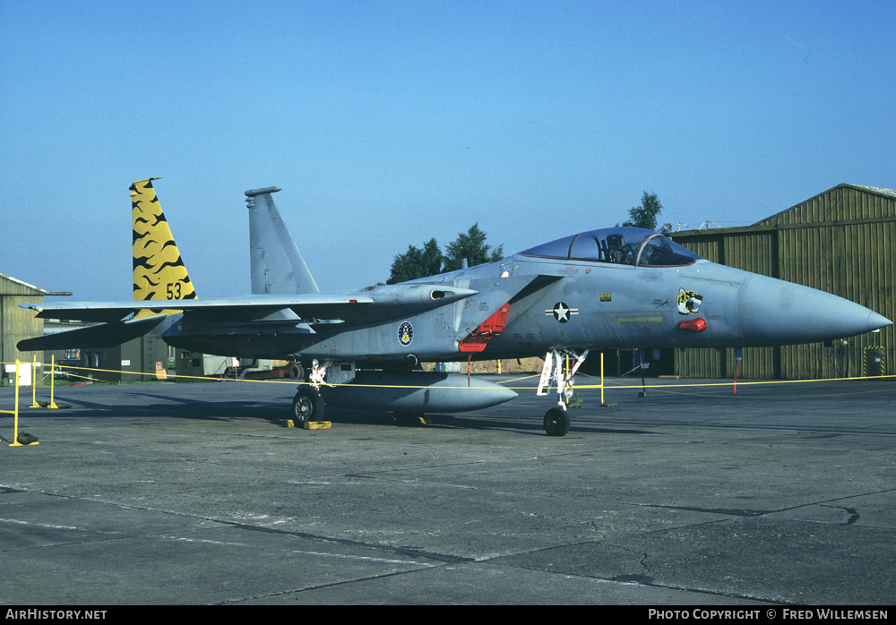 Aircraft Photo of 75-0053 / 53 | McDonnell Douglas F-15A Eagle | USA - Air Force | AirHistory.net #193147