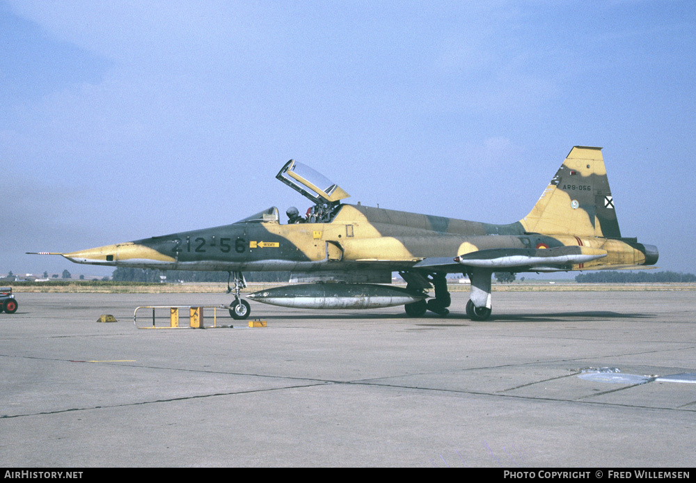 Aircraft Photo of AR9-056 | Northrop SRF-5A Freedom Fighter | Spain - Air Force | AirHistory.net #193150