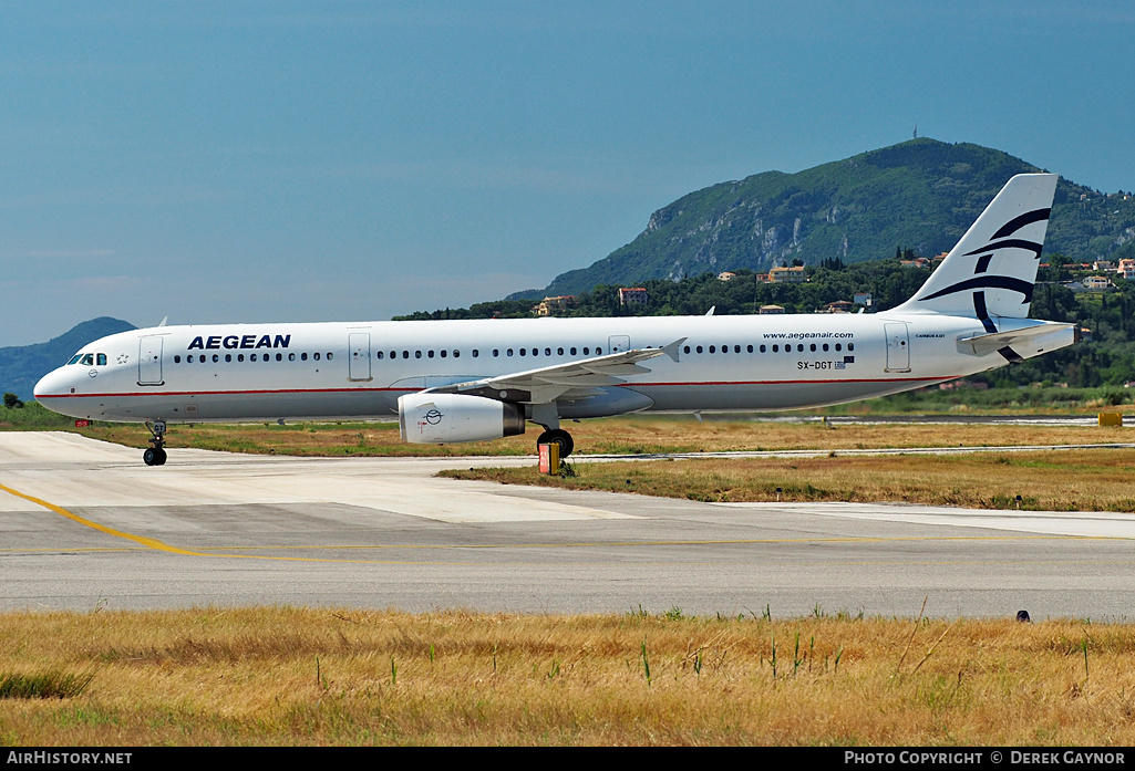 Aircraft Photo of SX-DGT | Airbus A321-231 | Aegean Airlines | AirHistory.net #193198