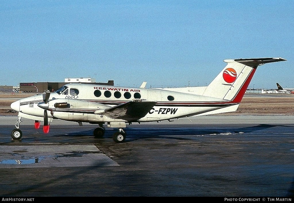 Aircraft Photo of C-FZPW | Beech B200 Super King Air | Keewatin Air | AirHistory.net #193211