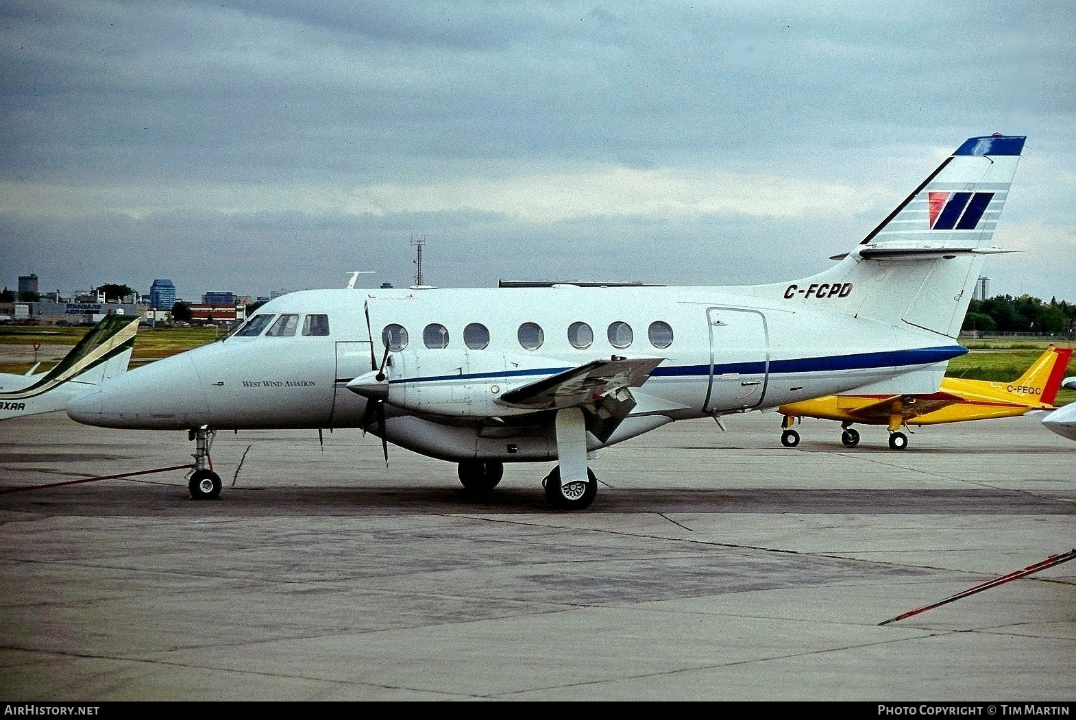 Aircraft Photo of C-FCPD | British Aerospace BAe-3112 Jetstream 31 | West Wind Aviation | AirHistory.net #193218