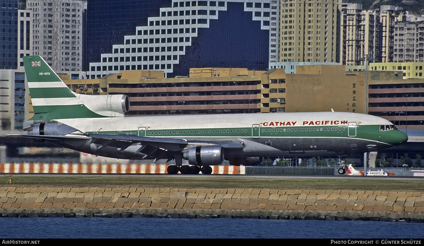 Aircraft Photo of VR-HMV | Lockheed L-1011-385-1 TriStar 1 | Cathay Pacific Airways | AirHistory.net #193224