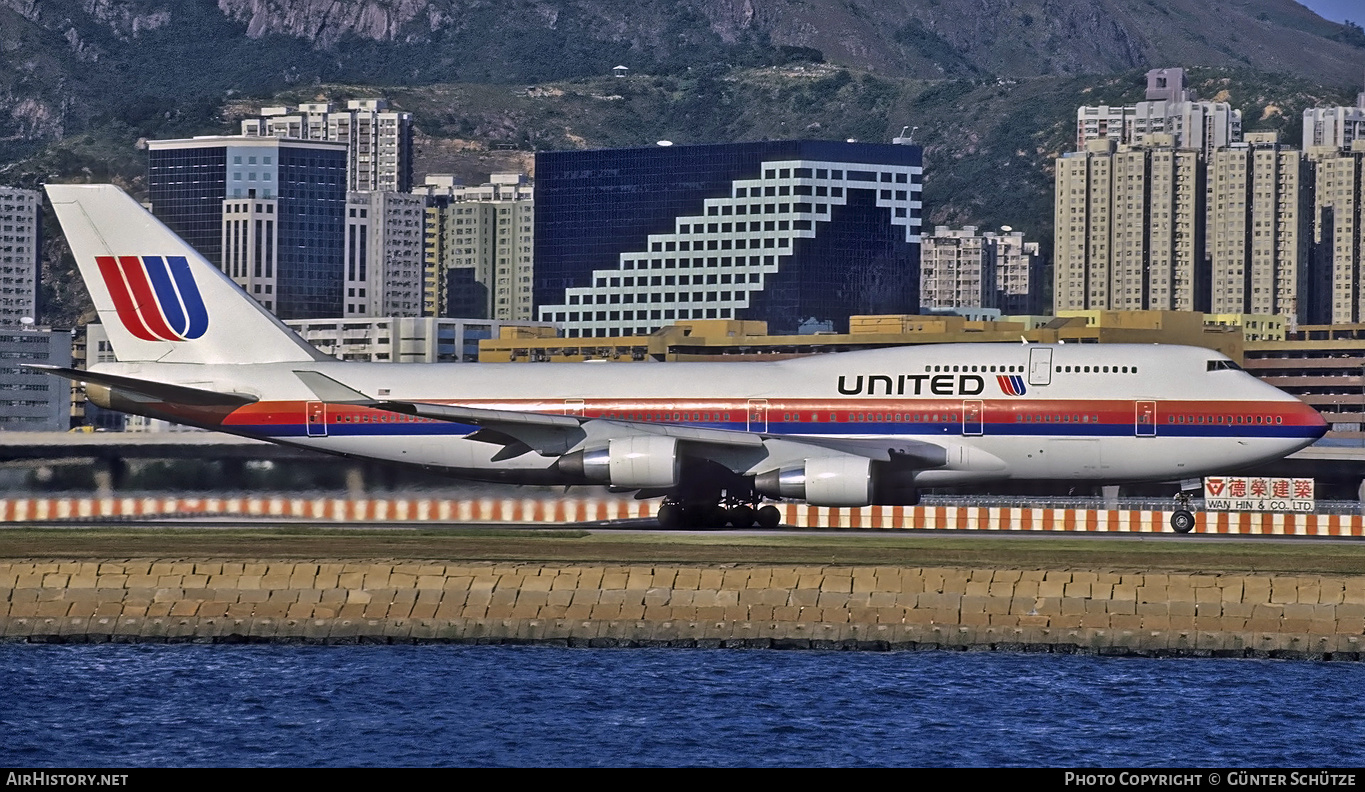 Aircraft Photo of N172UA | Boeing 747-422 | United Airlines | AirHistory.net #193233