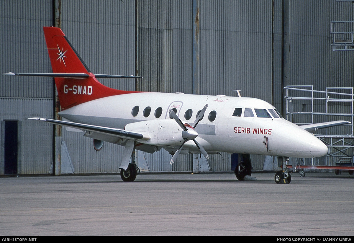 Aircraft Photo of G-SWAD | British Aerospace BAe-3102 Jetstream 31 | Serib Wings | AirHistory.net #193248