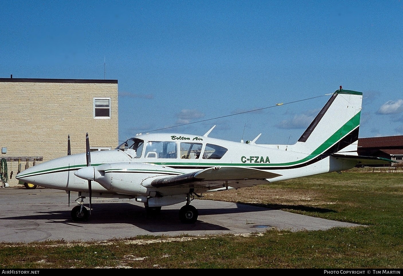 Aircraft Photo of C-FZAA | Piper PA-23-250 Aztec E | Bolton Lake Air Services | Bolton Air | AirHistory.net #193249