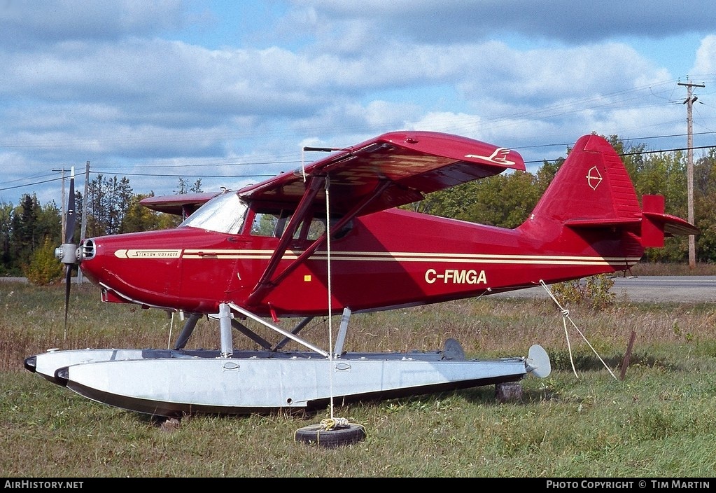 Aircraft Photo of C-FMGA | Stinson 108-2 Voyager | AirHistory.net #193252