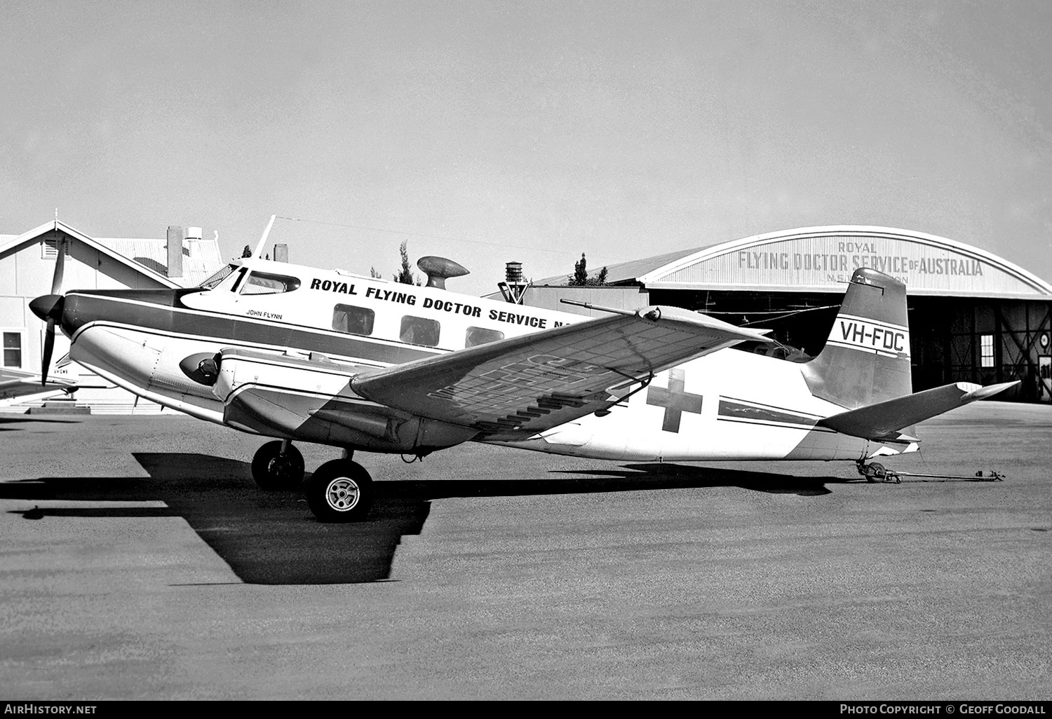 Aircraft Photo of VH-FDC | De Havilland Australia DHA-3 Drover Mk3B | Royal Flying Doctor Service - RFDS | AirHistory.net #193278