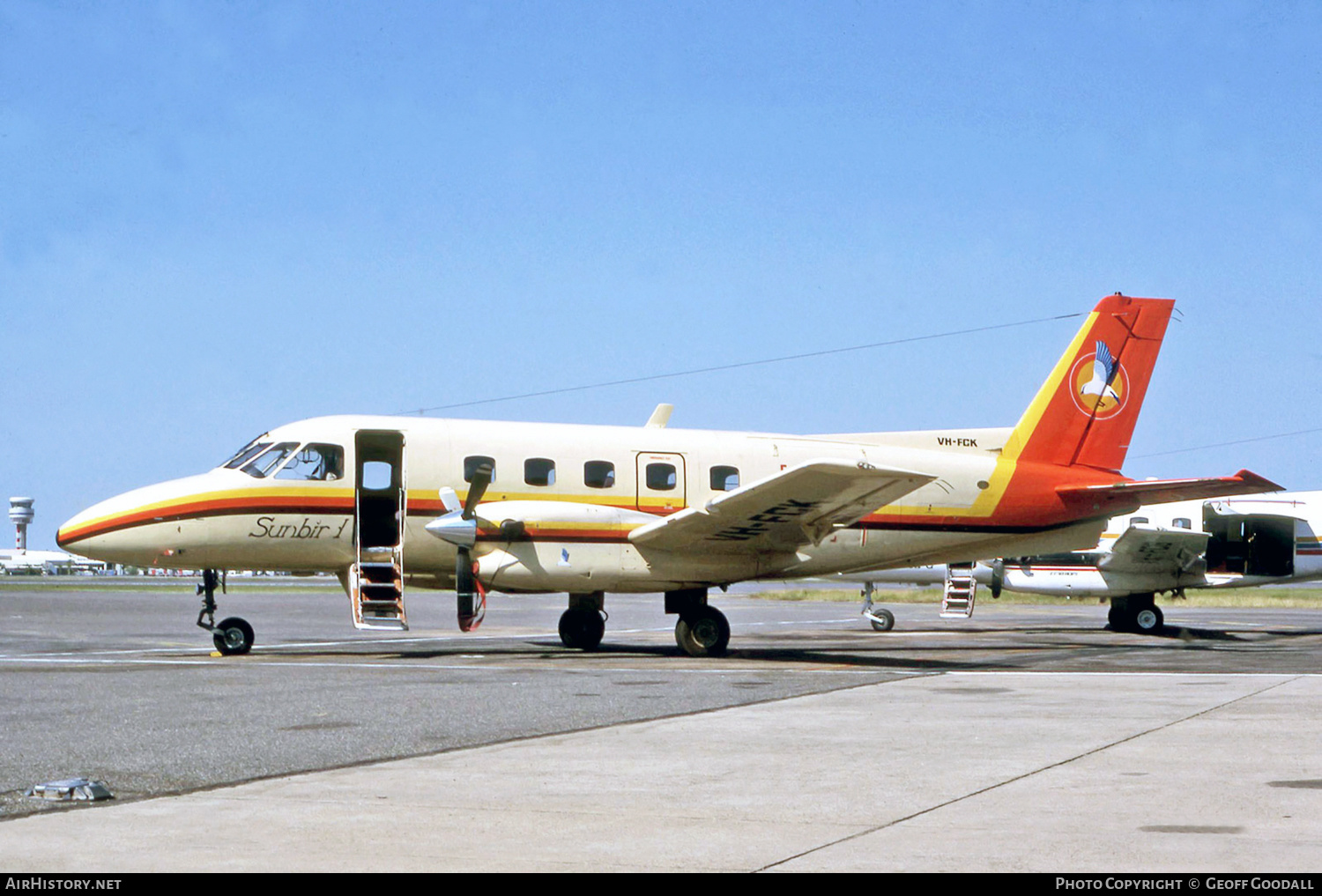 Aircraft Photo of VH-FCK | Embraer EMB-110P1 Bandeirante | Sunbird Airlines | AirHistory.net #193295