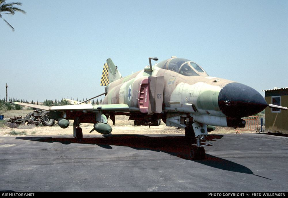Aircraft Photo of 127 | McDonnell Douglas F-4E Kurnass 2000 | Israel - Air Force | AirHistory.net #193306