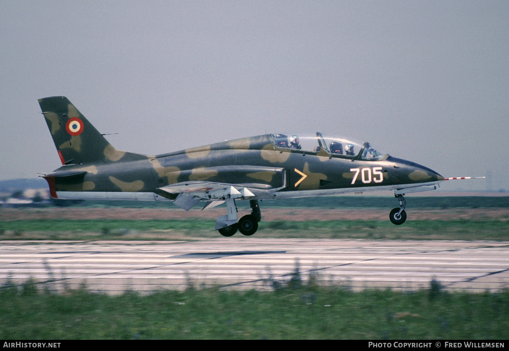 Aircraft Photo of 705 | IAR IAR-99 Soim | Romania - Air Force | AirHistory.net #193307