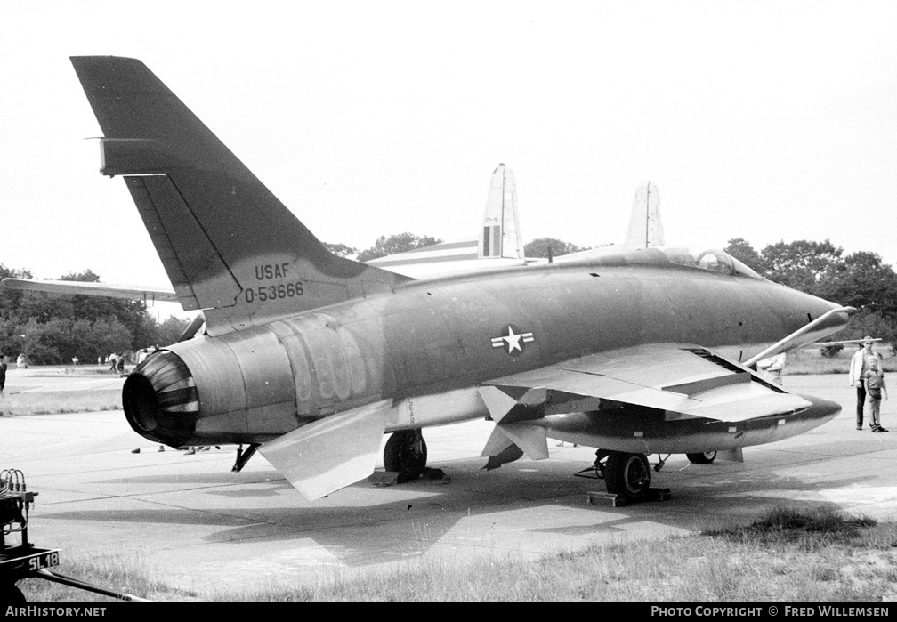 Aircraft Photo of 55-3666 / 0-53666 | North American F-100D Super Sabre | USA - Air Force | AirHistory.net #193315