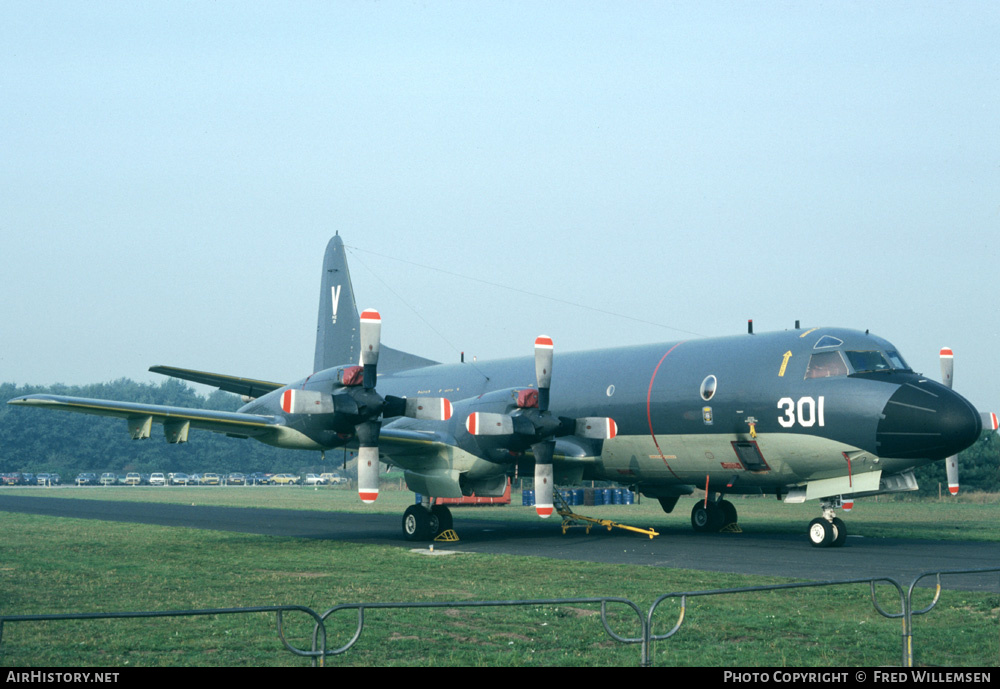 Aircraft Photo of 301 | Lockheed P-3C Orion | Netherlands - Navy | AirHistory.net #193316