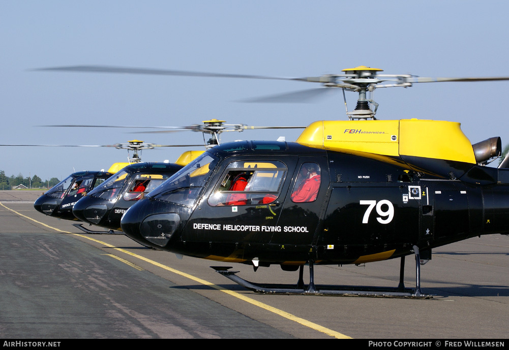 Aircraft Photo of ZJ279 | Eurocopter AS-350BB Squirrel HT1 | UK - Air Force | AirHistory.net #193334