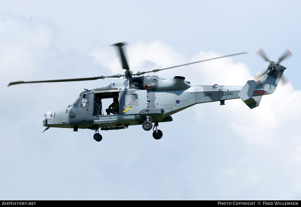 Aircraft Photo of ZZ393 | AgustaWestland AW-159 Wildcat AH1 | UK - Army | AirHistory.net #193335