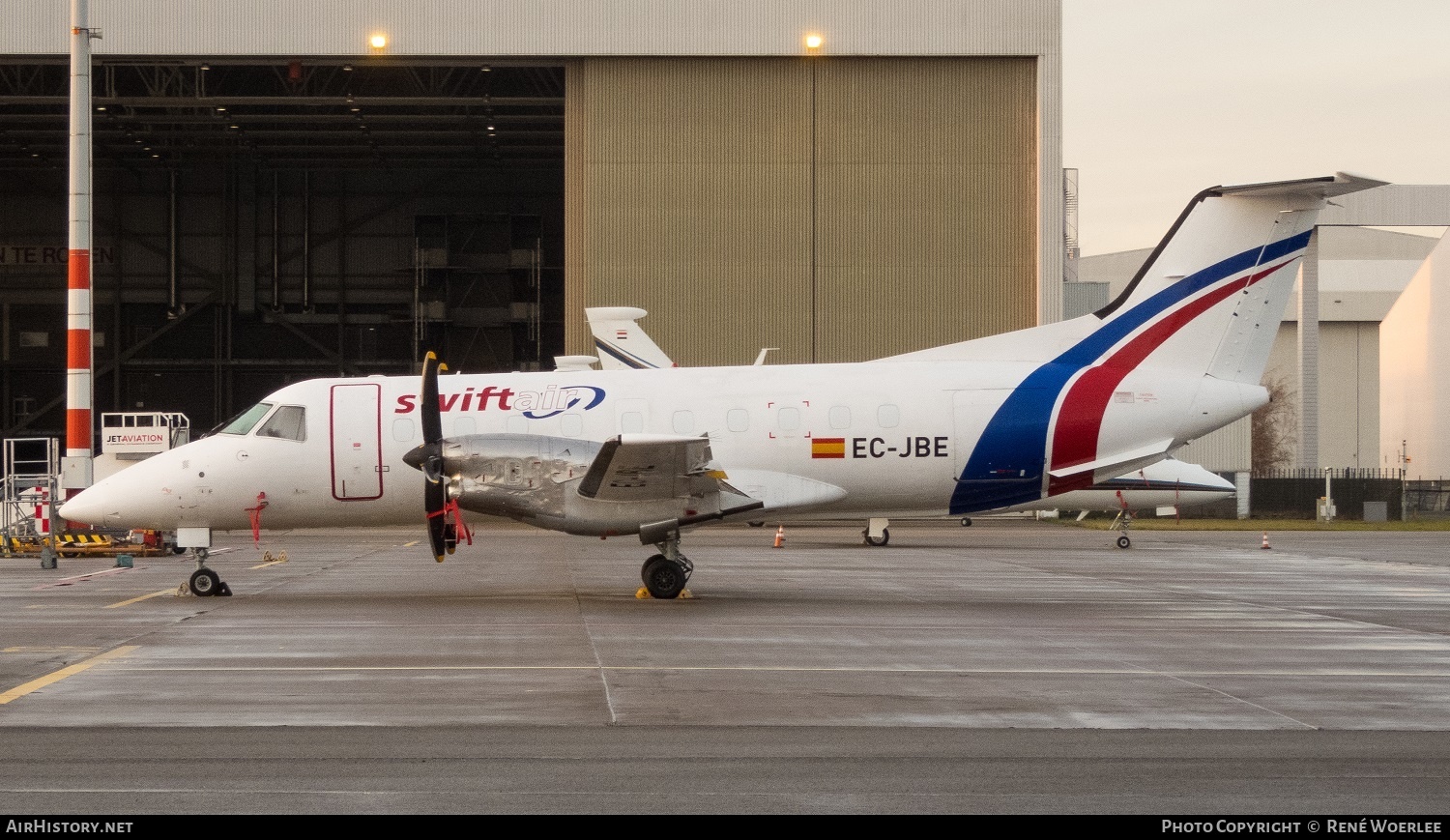 Aircraft Photo of EC-JBE | Embraer EMB-120(ERF) Brasilia | Swiftair | AirHistory.net #193345