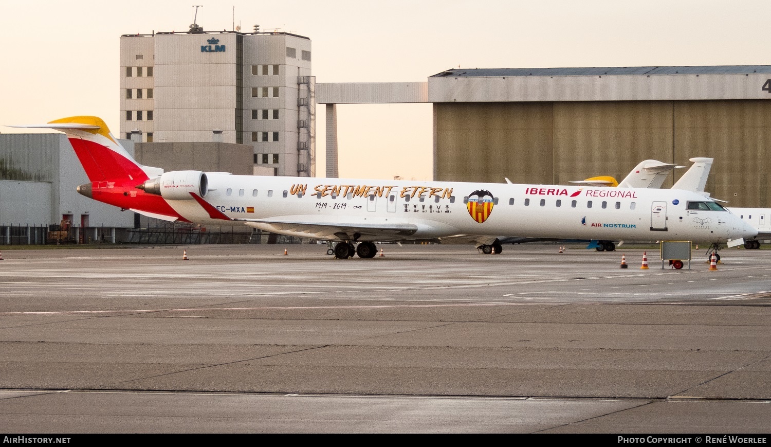 Aircraft Photo of EC-MXA | Bombardier CRJ-1000 (CL-600-2E25) | Iberia Regional | AirHistory.net #193351