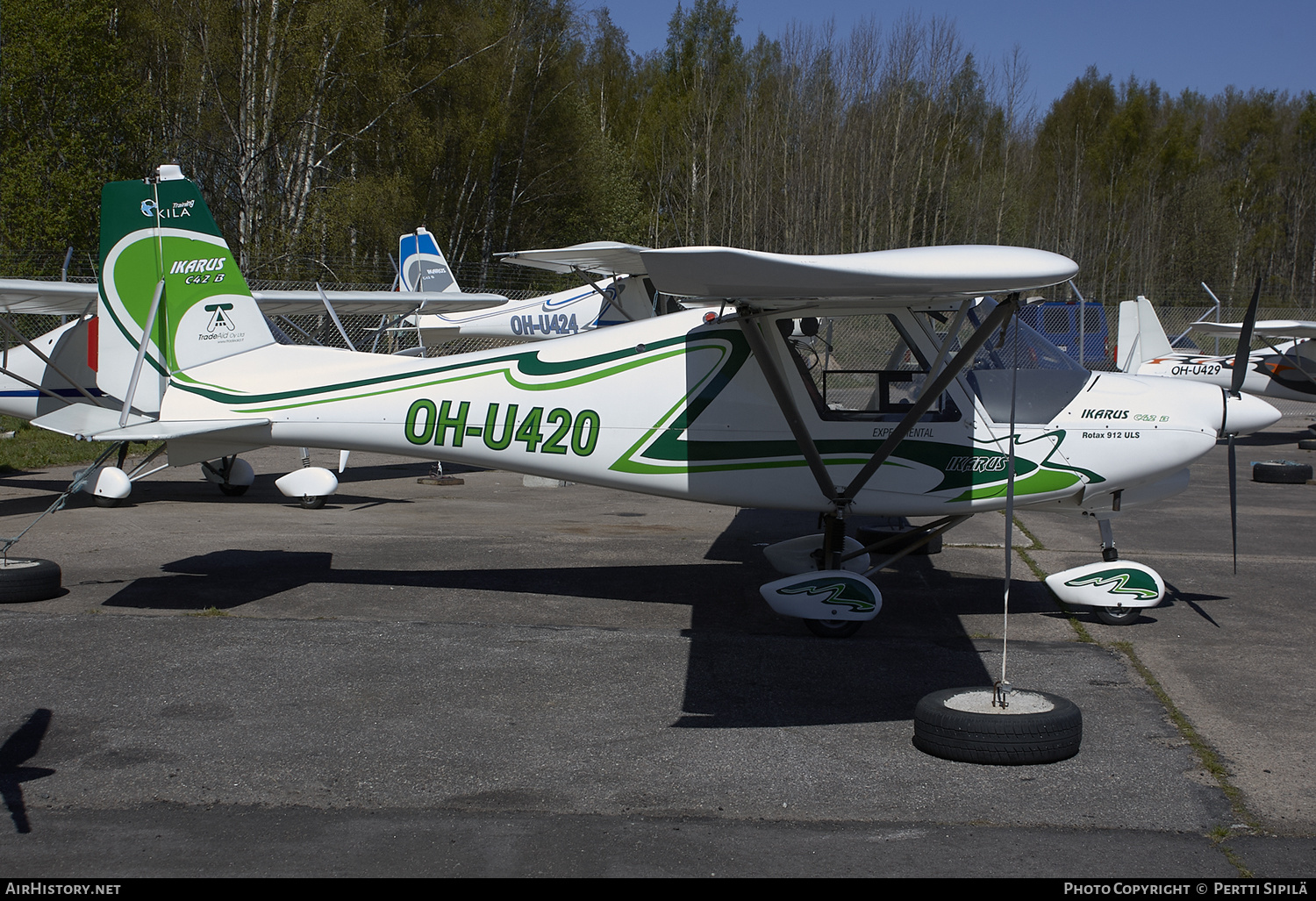 Aircraft Photo of OH-U420 | Comco Ikarus C42B | AirHistory.net #193363