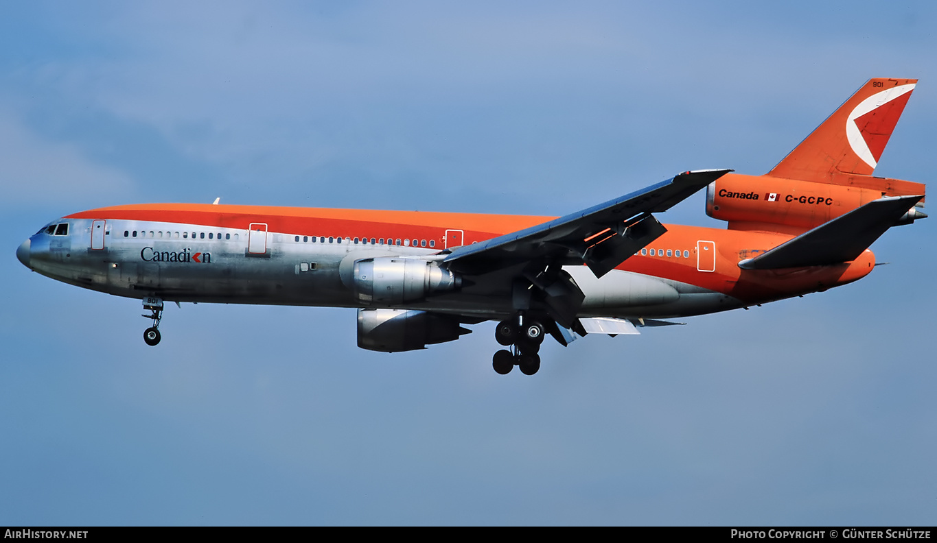 Aircraft Photo of C-GCPC | McDonnell Douglas DC-10-30 | Canadian Airlines | AirHistory.net #193377