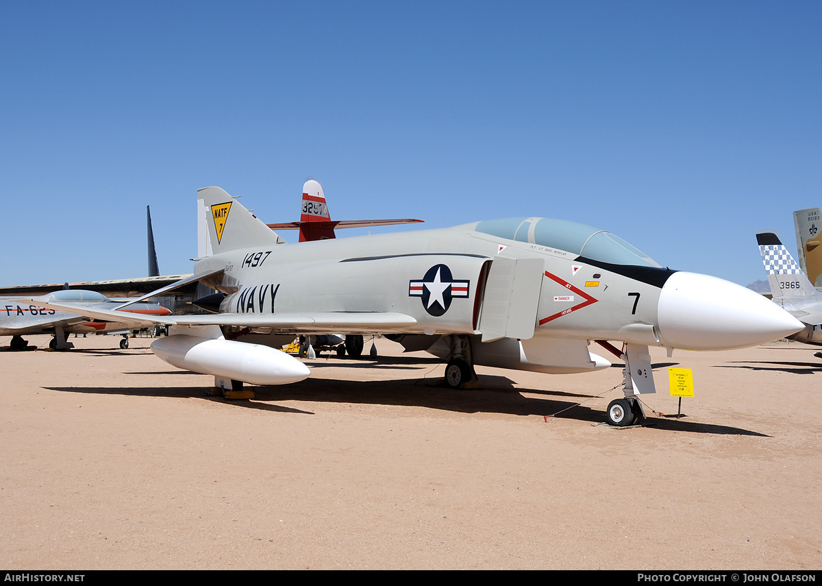 Aircraft Photo of 151497 | McDonnell YF-4J Phantom II | USA - Navy | AirHistory.net #193385