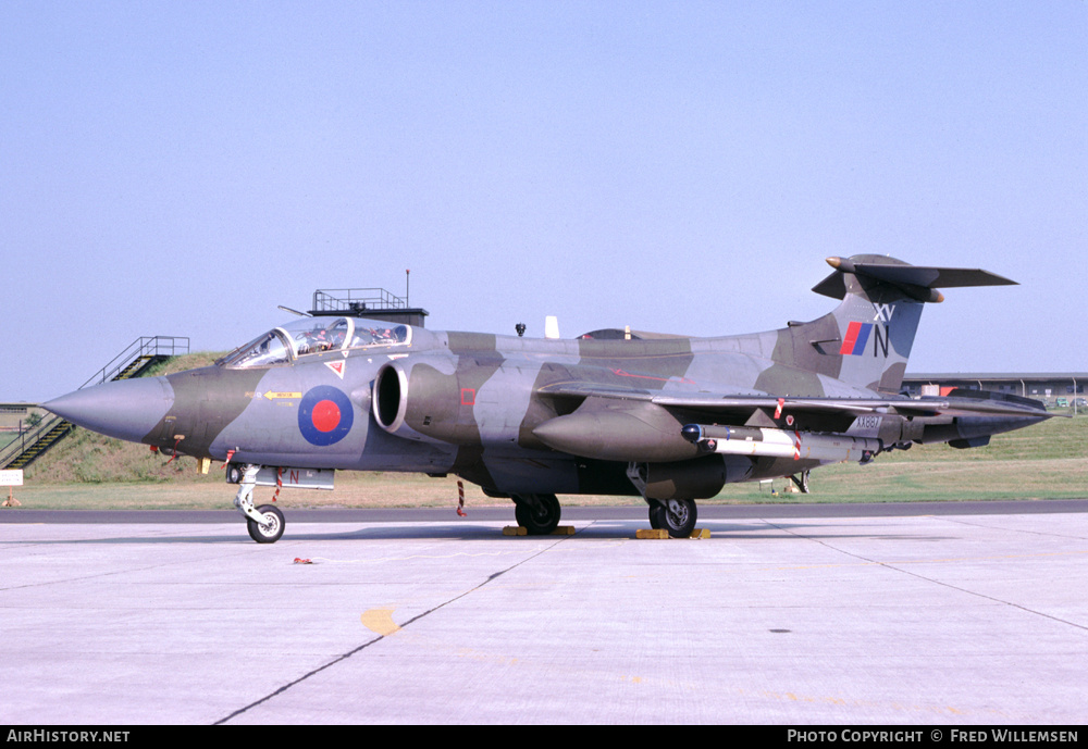 Aircraft Photo of XX887 | Hawker Siddeley Buccaneer S2B | UK - Air Force | AirHistory.net #193389