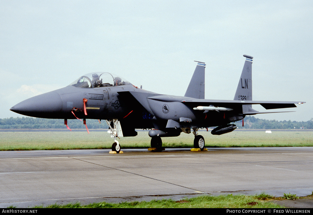 Aircraft Photo of 91-0329 / AF91-329 | McDonnell Douglas F-15E Strike Eagle | USA - Air Force | AirHistory.net #193393