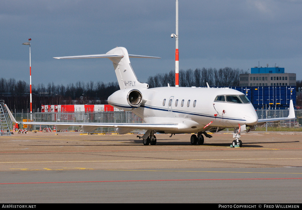 Aircraft Photo of M-YFLY | Bombardier Challenger 300 (BD-100-1A10) | AirHistory.net #193395