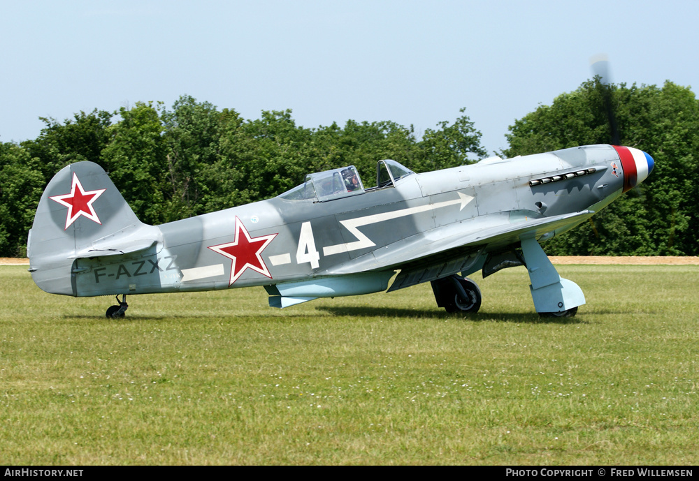 Aircraft Photo of F-AZXZ / N3YK | Yakovlev Yak-3UA | Soviet Union - Air Force | AirHistory.net #193396