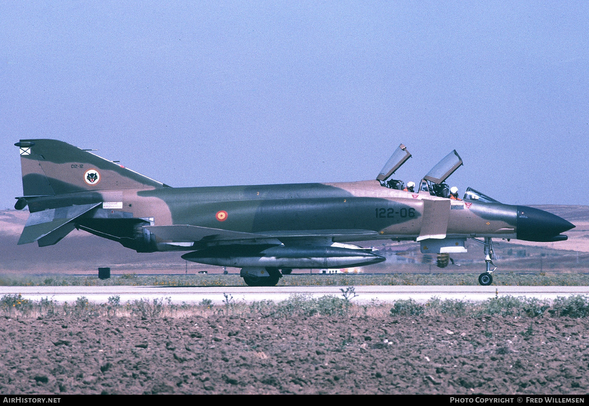 Aircraft Photo of C12-12 | McDonnell F-4C Phantom II | Spain - Air Force | AirHistory.net #193401