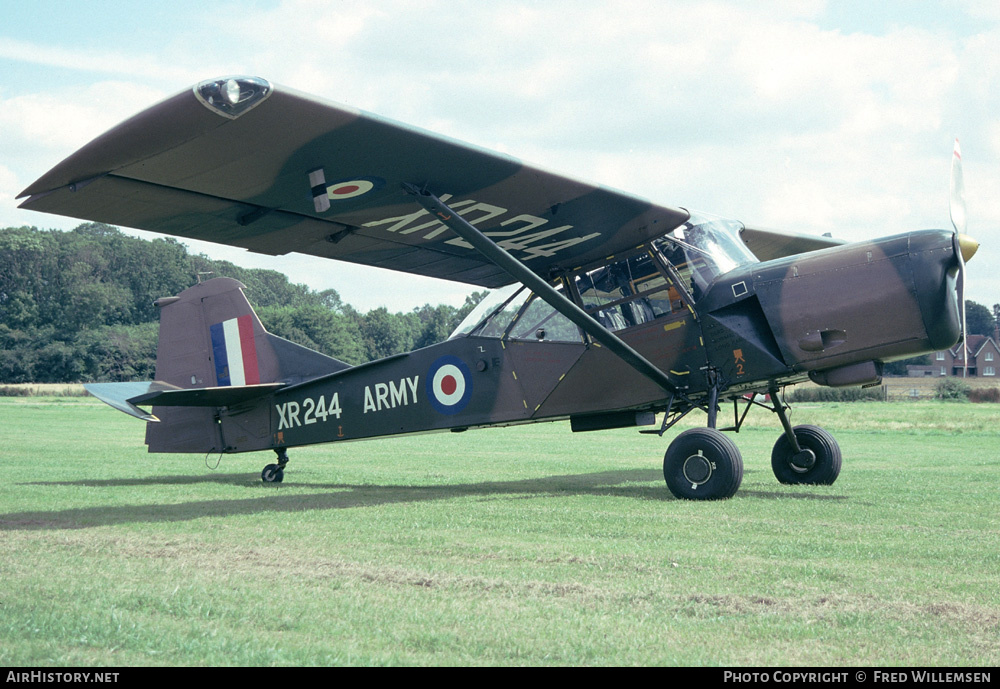 Aircraft Photo of XR244 | Auster B-5 Auster AOP9 | UK - Army | AirHistory.net #193410