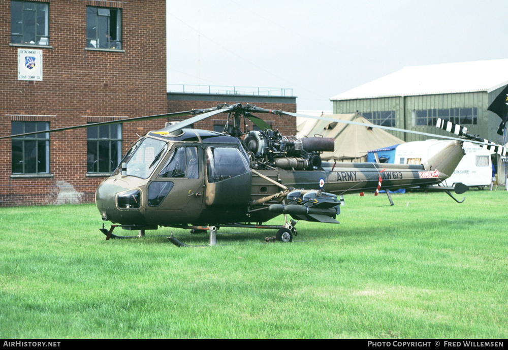 Aircraft Photo of XW613 | Westland Scout AH1 (P-531-2) | UK - Army | AirHistory.net #193414