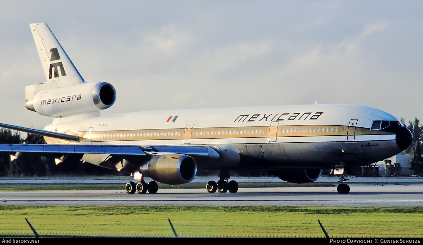 Aircraft Photo of XA-MEX | McDonnell Douglas DC-10-15 | Mexicana | AirHistory.net #193424